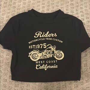 Riders by Lee Black and Gold Kids T-Shirt